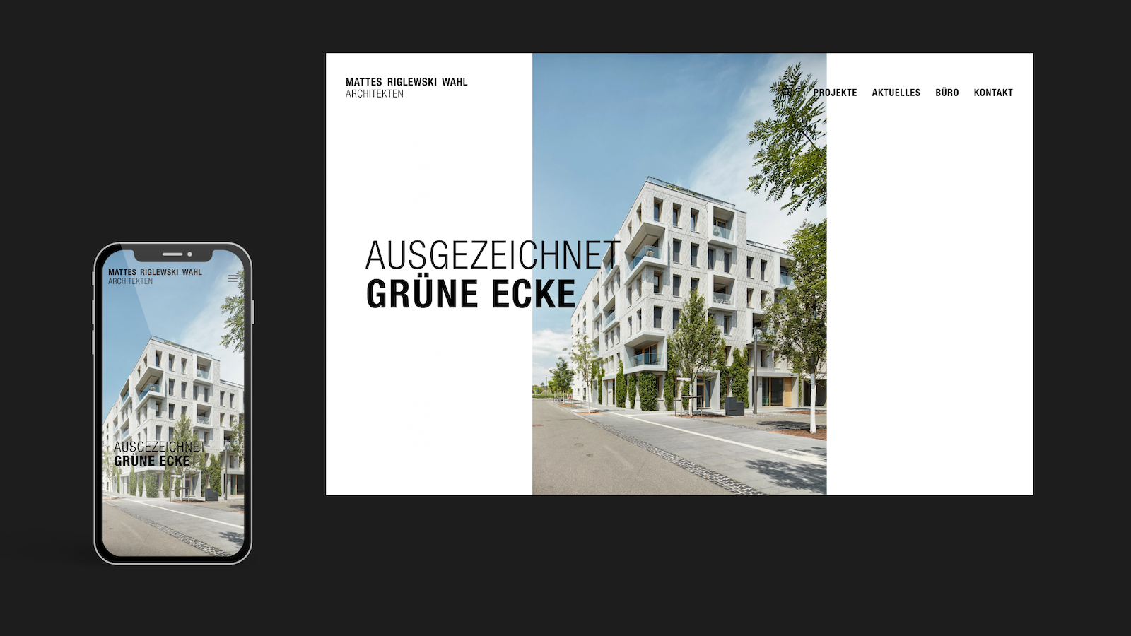 Webseite: Startseite