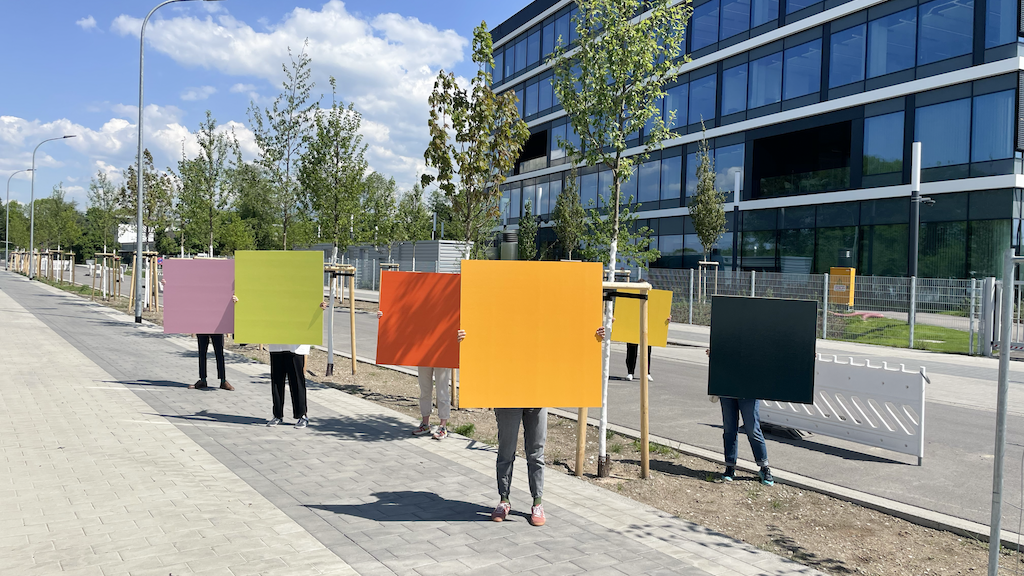 Detailaufnahme während der Planungs- und Realisierungsphase vor Ort